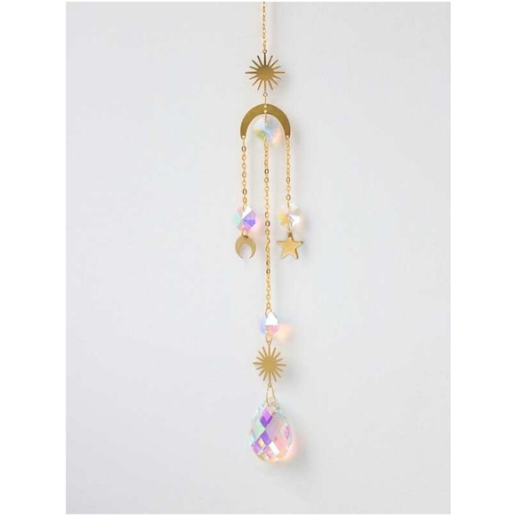 Bellanblue Other - Boho Gold tone Star Sun Moon Wall Decor